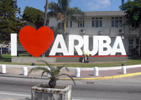 Aruba sign