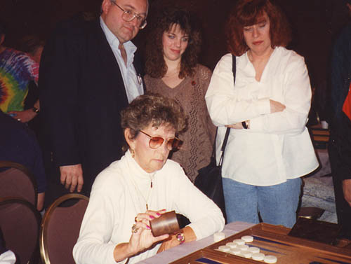 Joann Feinstein with Peter Kalba, Amy Trudeau, and Roz Ferris.